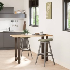 vidaXL Couchtischbeine Naturstahl 2 Stk. 40x(90-91) cm Stahl