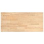 vidaXL Küchenarbeitsplatte 140x63,5x2,7 cm Massivholz Eiche Rechteckig vidaXL Küchenarbeitsplatte 140x63,5x2,7 cm Massivholz Eiche Rechteckig