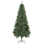 Künstlicher Weihnachtsbaum mit LEDs, Kugeln & Zapfen 210 cm Künstlicher Weihnachtsbaum mit LEDs, Kugeln & Zapfen 210 cm