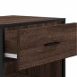 vidaXL Schuhregal Braun Eichen-Optik 48x38x97,5 cm Holzwerkstoff vidaXL Schuhregal Braun Eichen-Optik 48x38x97,5 cm Holzwerkstoff