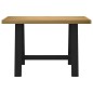 vidaXL Schreibtisch NOAIN A-Form-Beine 120x50x75 cm Massivholz Kiefer vidaXL Schreibtisch NOAIN A-Form-Beine 120x50x75 cm Massivholz Kiefer