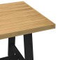 vidaXL Esstisch NOAIN A-Form-Beine 180x90x75 cm Massivholz Kiefer vidaXL Esstisch NOAIN A-Form-Beine 180x90x75 cm Massivholz Kiefer