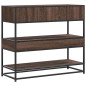 vidaXL Konsolentisch Braun Eichen-Optik 90x35x80 cm Holzwerkstoff vidaXL Konsolentisch Braun Eichen-Optik 90x35x80 cm Holzwerkstoff