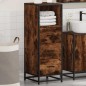 vidaXL Badschrank Räuchereiche 35x37,5x100 cm Holzwerkstoff vidaXL Badschrank Räuchereiche 35x37,5x100 cm Holzwerkstoff