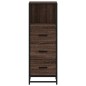 vidaXL Badschrank Braun Eichen-Optik 35x37,5x100 cm Holzwerkstoff vidaXL Badschrank Braun Eichen-Optik 35x37,5x100 cm Holzwerkstoff