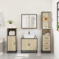 vidaXL Badschrank Sonoma-Eiche 35x37,5x166 cm Holzwerkstoff vidaXL Badschrank Sonoma-Eiche 35x37,5x166 cm Holzwerkstoff