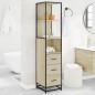 vidaXL Badschrank Sonoma-Eiche 35x37,5x166 cm Holzwerkstoff vidaXL Badschrank Sonoma-Eiche 35x37,5x166 cm Holzwerkstoff