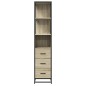 vidaXL Badschrank Sonoma-Eiche 35x37,5x166 cm Holzwerkstoff vidaXL Badschrank Sonoma-Eiche 35x37,5x166 cm Holzwerkstoff