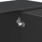 vidaXL Waschbeckenunterschrank Schwarz 80x33x60 cm Holzwerkstoff vidaXL Waschbeckenunterschrank Schwarz 80x33x60 cm Holzwerkstoff