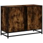 vidaXL Waschbeckenunterschrank Räuchereiche 80x33x60 cm Holzwerkstoff vidaXL Waschbeckenunterschrank Räuchereiche 80x33x60 cm Holzwerkstoff