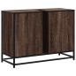 vidaXL Waschbeckenunterschrank Braun Eichen-Optik 80x33x60 cm vidaXL Waschbeckenunterschrank Braun Eichen-Optik 80x33x60 cm