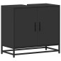 vidaXL Waschbeckenunterschrank Schwarz 65x33x60 cm Holzwerkstoff vidaXL Waschbeckenunterschrank Schwarz 65x33x60 cm Holzwerkstoff