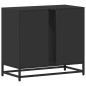 vidaXL Waschbeckenunterschrank Schwarz 65x33x60 cm Holzwerkstoff vidaXL Waschbeckenunterschrank Schwarz 65x33x60 cm Holzwerkstoff