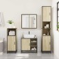 vidaXL Badschrank Sonoma-Eiche 65x33x60 cm Holzwerkstoff vidaXL Badschrank Sonoma-Eiche 65x33x60 cm Holzwerkstoff