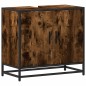 vidaXL Waschbeckenunterschrank Räuchereiche 65x33x60 cm Holzwerkstoff vidaXL Waschbeckenunterschrank Räuchereiche 65x33x60 cm Holzwerkstoff