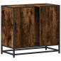 vidaXL Waschbeckenunterschrank Räuchereiche 65x33x60 cm Holzwerkstoff vidaXL Waschbeckenunterschrank Räuchereiche 65x33x60 cm Holzwerkstoff