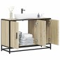 vidaXL Waschbeckenunterschrank Sonoma-Eiche 90x33x60 cm Holzwerkstoff vidaXL Waschbeckenunterschrank Sonoma-Eiche 90x33x60 cm Holzwerkstoff