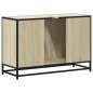 vidaXL Waschbeckenunterschrank Sonoma-Eiche 90x33x60 cm Holzwerkstoff vidaXL Waschbeckenunterschrank Sonoma-Eiche 90x33x60 cm Holzwerkstoff