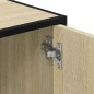 vidaXL Waschbeckenunterschrank Sonoma-Eiche 90x33x60 cm Holzwerkstoff vidaXL Waschbeckenunterschrank Sonoma-Eiche 90x33x60 cm Holzwerkstoff