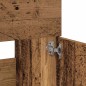 vidaXL Badschrank mit Spiegel Altholz-Optik Holzwerkstoff vidaXL Badschrank mit Spiegel Altholz-Optik Holzwerkstoff