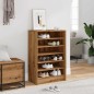 vidaXL Schuhschrank Artisan-Eiche 60x35x92 cm Holzwerkstoff vidaXL Schuhschrank Artisan-Eiche 60x35x92 cm Holzwerkstoff