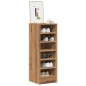 vidaXL Schuhschrank Artisan-Eiche 32x35x92 cm Holzwerkstoff vidaXL Schuhschrank Artisan-Eiche 32x35x92 cm Holzwerkstoff