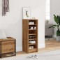 vidaXL Schuhschrank Artisan-Eiche 32x35x92 cm Holzwerkstoff vidaXL Schuhschrank Artisan-Eiche 32x35x92 cm Holzwerkstoff