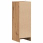 vidaXL Schuhschrank Artisan-Eiche 32x35x92 cm Holzwerkstoff vidaXL Schuhschrank Artisan-Eiche 32x35x92 cm Holzwerkstoff
