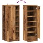 vidaXL Schuhschrank Altholz-Optik 32x35x92 cm Holzwerkstoff vidaXL Schuhschrank Altholz-Optik 32x35x92 cm Holzwerkstoff