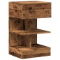 vidaXL Nachttisch Altholz-Optik 40x35x65 cm Holzwerkstoff vidaXL Nachttisch Altholz-Optik 40x35x65 cm Holzwerkstoff