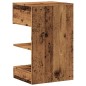 vidaXL Nachttisch Altholz-Optik 40x35x65 cm Holzwerkstoff vidaXL Nachttisch Altholz-Optik 40x35x65 cm Holzwerkstoff
