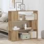 vidaXL Bücherregal/Raumteiler Artisan-Eiche 100x24x94 cm vidaXL Bücherregal/Raumteiler Artisan-Eiche 100x24x94 cm