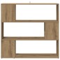 vidaXL Bücherregal/Raumteiler Artisan-Eiche 100x24x94 cm vidaXL Bücherregal/Raumteiler Artisan-Eiche 100x24x94 cm