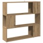 vidaXL Bücherregal/Raumteiler Artisan-Eiche 100x24x94 cm vidaXL Bücherregal/Raumteiler Artisan-Eiche 100x24x94 cm