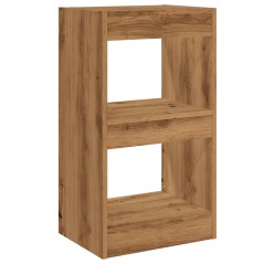 vidaXL Bücherregal/Raumteiler Artisan-Eiche 40x30x72 cm