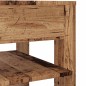 vidaXL Couchtisch Altholz-Optik 55,5x55x45 cm Holzwerkstoff vidaXL Couchtisch Altholz-Optik 55,5x55x45 cm Holzwerkstoff