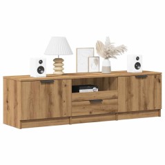 vidaXL TV-Schrank Artisan-Eiche 140x35x40 cm Holzwerkstoff
