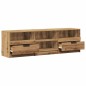 vidaXL TV-Schrank Artisan-Eiche 150x33,5x45 cm Holzwerkstoff vidaXL TV-Schrank Artisan-Eiche 150x33,5x45 cm Holzwerkstoff