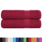 vidaXL Handtücher 2 Stk. Bordeauxrot 50x100 cm 360 g/m² 100% Baumwolle vidaXL Handtücher 2 Stk. Bordeauxrot 50x100 cm 360 g/m² 100% Baumwolle