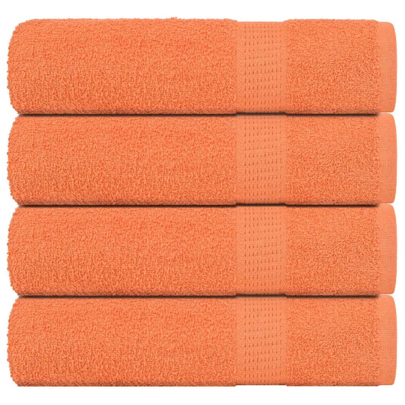 vidaXL Badetücher 4 Stk. Orange 100x150 cm 360 g/m² 100% Baumwolle vidaXL Badetücher 4 Stk. Orange 100x150 cm 360 g/m² 100% Baumwolle