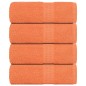 vidaXL Gästetücher 4 Stk. Orange 30x50 cm 360 g/m² 100% Baumwolle vidaXL Gästetücher 4 Stk. Orange 30x50 cm 360 g/m² 100% Baumwolle