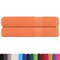 vidaXL Handtücher 2 Stk. Orange 100x200 cm 360 g/m² 100% Baumwolle vidaXL Handtücher 2 Stk. Orange 100x200 cm 360 g/m² 100% Baumwolle