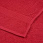 vidaXL Handtücher 10 Stk. Rot 100x200 cm 360 g/m² 100% Baumwolle vidaXL Handtücher 10 Stk. Rot 100x200 cm 360 g/m² 100% Baumwolle