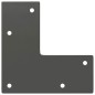 vidaXL Haarnadelbeine 4 Stk. Anthrazit 30 cm Massivstahl vidaXL Haarnadelbeine 4 Stk. Anthrazit 30 cm Massivstahl