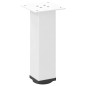 vidaXL Couchtischbeine 4 Stk. Weiß 42-44 cm Stahl vidaXL Couchtischbeine 4 Stk. Weiß 42-44 cm Stahl
