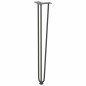 vidaXL Haarnadelbeine 4 Stk. Anthrazit 72 cm Massivstahl vidaXL Haarnadelbeine 4 Stk. Anthrazit 72 cm Massivstahl