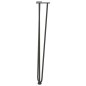 vidaXL Haarnadelbeine 4 Stk. Anthrazit 72 cm Massivstahl vidaXL Haarnadelbeine 4 Stk. Anthrazit 72 cm Massivstahl
