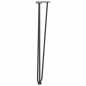 vidaXL Haarnadelbeine 4 Stk. Anthrazit 72 cm Massivstahl vidaXL Haarnadelbeine 4 Stk. Anthrazit 72 cm Massivstahl