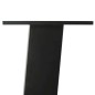 vidaXL Couchtischbeine 4 Stk. Schwarz 30 cm Stahl vidaXL Couchtischbeine 4 Stk. Schwarz 30 cm Stahl