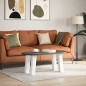 vidaXL Couchtischbeine 4 Stk. Weiß 42 cm Stahl vidaXL Couchtischbeine 4 Stk. Weiß 42 cm Stahl